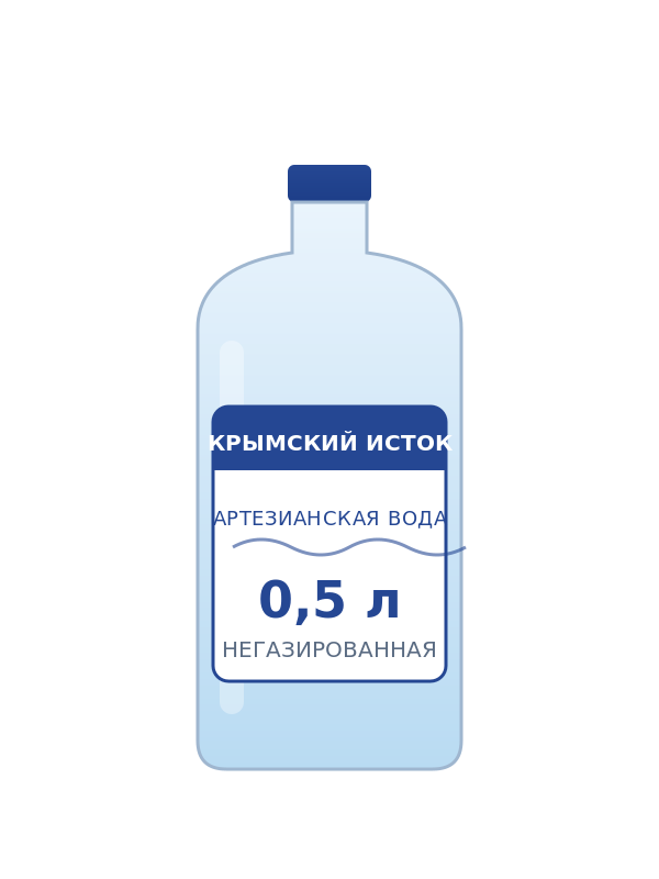 «Крымский исток» 0.5 л, негаз