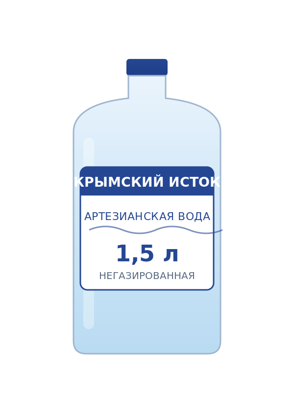 «Крымский исток» 1.5 л, негаз
